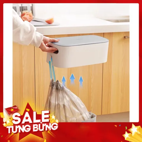 Thùng rác thông minh 12L ECOCO nắp kín tự động đóng gói 813340