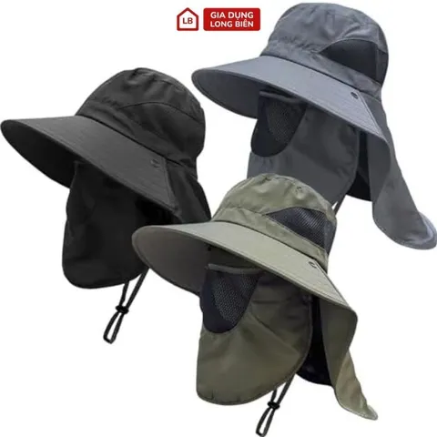 Mũ chống nắng với viền rộng đi kèm khẩu trang 813380