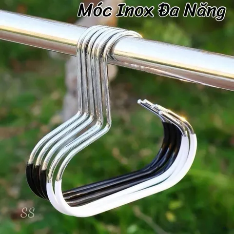 Combo 5 móc inox treo túi mũ tiện lợi 813379