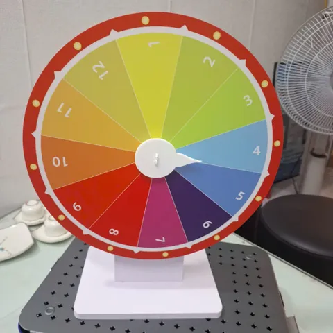 Vòng Quay May Mắn Đường Kính 30cm - Vòng Quay Trúng Thưởng 12 Ô Thú Vị 813393