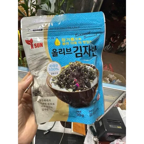 Rong biển trộn cơm Hàn Quốc K-Sun 50gam 813392