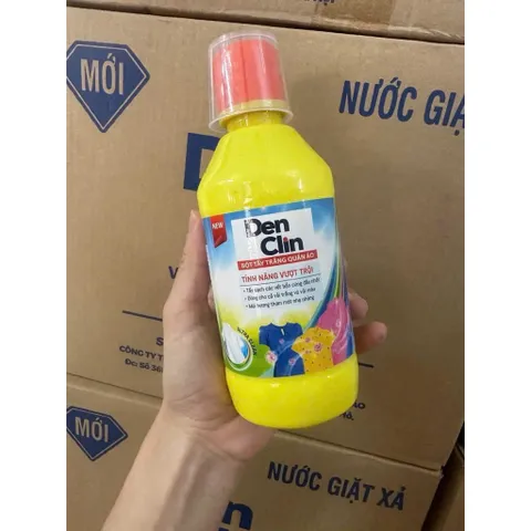 Lọ Tẩy Mốc Quần Áo Denclin Trắng Màu 350g - Giải Pháp Hiệu Quả Cho Quần Áo Của Bạn 813413