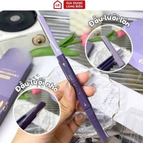 Bộ dao cạo lông màu 2 đầu Amortals -bí quyết đôi lông mày hoàn hảo 813414