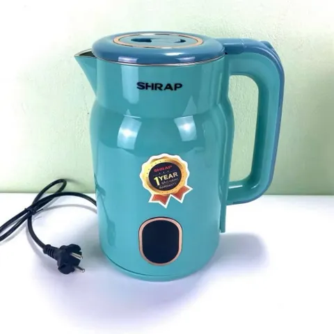 Ấm Siêu Tốc Shrap 3.0L Cao Cấp - Bình Đun Nước Siêu Tốc 2 Lớp Chống Bỏng, Tự Ngắt Khi Sôi, Ruột Inox 304 Bền Bỉ 813427
