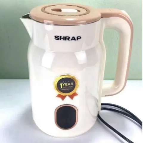 Ấm Siêu Tốc Shrap 3.0L Cao Cấp - Bình Đun Nước Siêu Tốc 2 Lớp Chống Bỏng, Tự Ngắt Khi Sôi, Ruột Inox 304 Bền Bỉ 813427