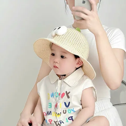 Mũ Bucket Khủng Long Mắt Lồi Cho Bé – Mũ Chống Nắng Dễ Thương Cho Trẻ E 813430