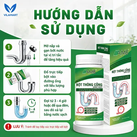 Lọ sinh học đa năng AMB, Viện Hàn lâm khoa học Việt Nam làm sạch, vệ sinh đường ống khử mùi hiệu quả