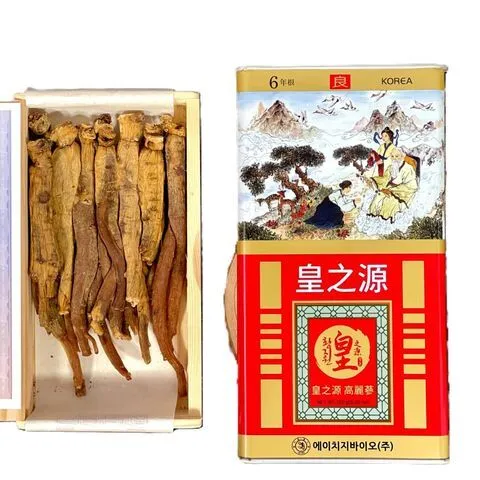 Hồng Sâm Củ Khô Hộp Thiếc GinsengKing HG Bio 150g - Nhân Sâm Hàn Quốc Tăng Cường Sức Khỏe, Giảm Stress, Cân Bằng Huyết ÁpHồng Sâm Củ Khô Hộp Thiếc GinsengKing HG Bio 150g - Nhân Sâm Hàn Quốc Tăng Cườn