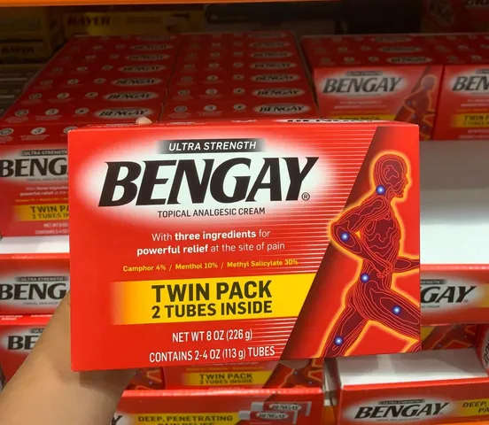  Kem xoa bóp giảm đau Bengay Ultra Strength set 2 tuýp 226g