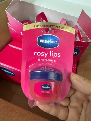 Dưỡng môi Vaseline hồng tự nhiên - nguyên chất thỏi + hủ
