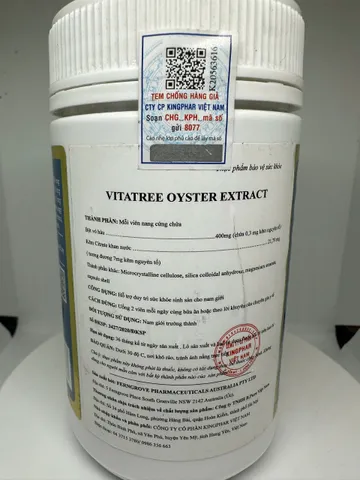 Tinh chất hàu tươi Oyster Extract hỗ trợ tăng cường sức khỏe và sl nam giới