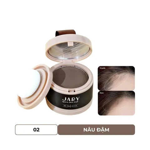 Phấn Chấm Hói Tóc Jary Quick Hair Puff 4g [hàng nhập khẩu]