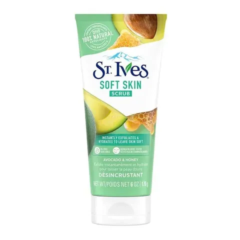 Sữa Rửa Mặt ST.IVES Tẩy Da Chết Chiết Xuất Thiên Nhiên 170g [hàng nhập khẩu]
