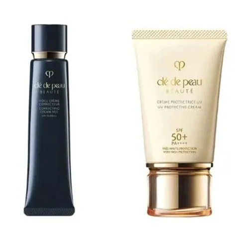 Set Kem Chống Nắng Và Kem Lót Clé De Peau Beaute UV 813670