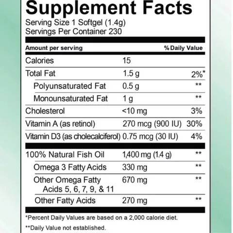 Viên uống Kirkland Signature Wild Alaskan Fish Oil 1400 mg |230 viên| Cung cấp các chuỗi Acid béo Omega & Kiểm soát các phản ứng viêm trong cơ thể [SP Chuẩn Mỹ]