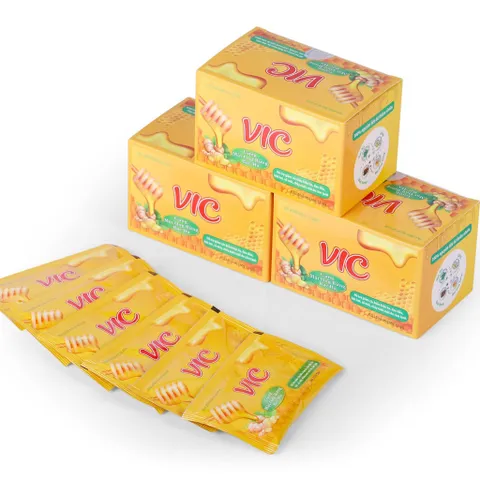 Siro Vic - Hỗ Trợ Giảm Ho, Sổ Mũi, Đau Đầu Do Cảm Lạnh Hộp 12 gói