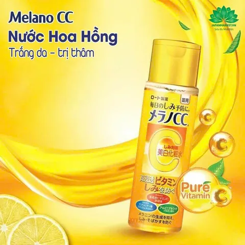 Nước Hoa Hồng Melano CC Rohto Vitamin C Dưỡng Sáng Mờ Thâm - Hàng Nội Địa Nhật Bản