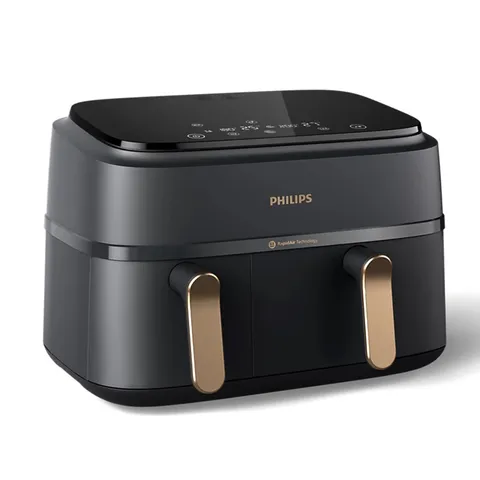 Nồi chiên không dầu 2 ngăn Philips 9 lít NA352/00