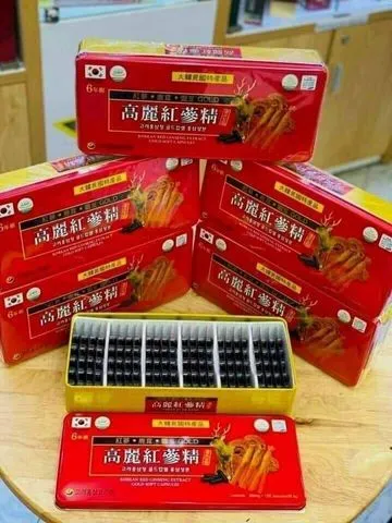 Viên Đạm Hồng Sâm Nhung Hươu Linh Chi Tổng Hợp - Tăng Cường Sức Khỏe, 120 Viên Hàn Quốc 813760