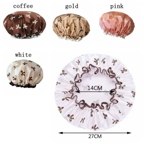 Mũ Tắm Hai Lớp Chống Thấm Nước Gia Đình - Dành Cho Người Lớn & Trẻ Em, Tiện Dụng Trong Nhà Bếp 813783