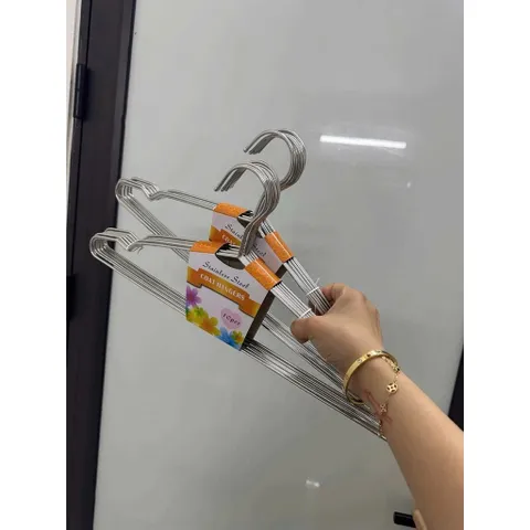 Móc Inox Treo Quần Áo Người Lớn Dày 3mm - Inox 304 Chất Lượng, Đầu Bo Tròn (Chiều Dài 40cm) 813784