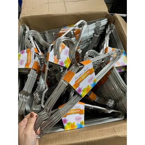 Móc Inox Treo Quần Áo Người Lớn Dày 3mm - Inox 304 Chất Lượng, Đầu Bo Tròn (Chiều Dài 40cm) 813784