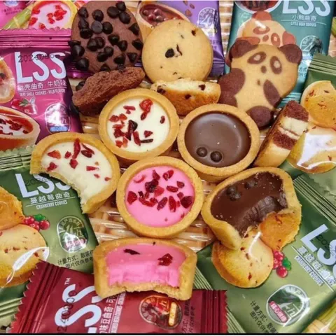 Bánh Quy Socola Bơ Sữa LSS Nội Địa Trung - Mix 4 Vị Ngon Lạ 813799