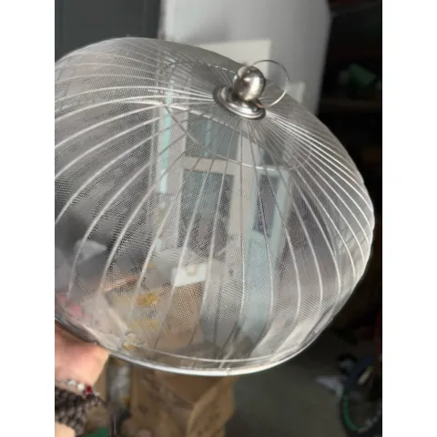 [XẢ KHO THANH LÝ] Lồng Bàn Inox Chống Ruồi Muỗi Cao Cấp 50cm - Lồng Bàn Lưới Thép Không Gỉ Móp Nhẹ Do Vận Chuyển Giá Rẻ 813807