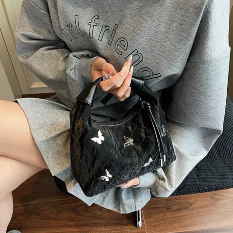 Túi Xách Nữ Sang Chảnh Gắn Họa Tiết 🦋 - Tặng Dây Đeo Thời Trang 813811