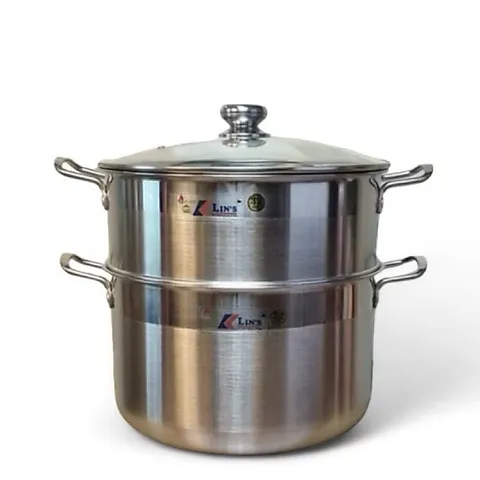 Bộ Nồi Hấp Nắp kinh 30cm - Dùng Được Bếp Từ, Thanh Lý Giá Rẻ 813814