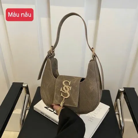 Túi Đeo Vai HOUCHU - Túi Xách Phong Cách Hàn Quốc, Da PU Thời Trang 813830