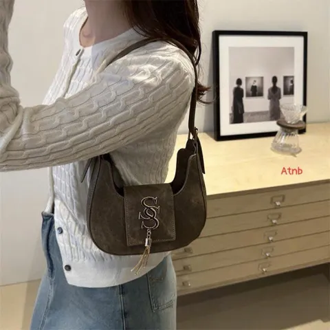 Túi Đeo Vai HOUCHU - Túi Xách Phong Cách Hàn Quốc, Da PU Thời Trang 813830