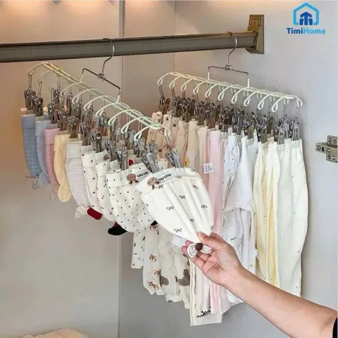 Móc Chùm 20 Móc Kẹp Phơi Đồ Lót Tiện Lợi - Giải Pháp Thông Minh Cho Không Gian Sống 813828