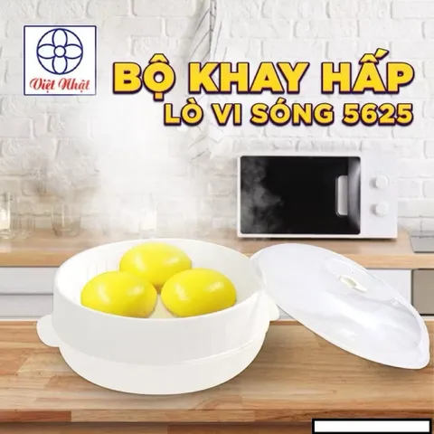 Bộ Khay Hấp Đa Năng Việt Nhật 2 Tầng, Chịu Nhiệt Tốt - Tiện Lợi Cho Mọi Nhà 813829