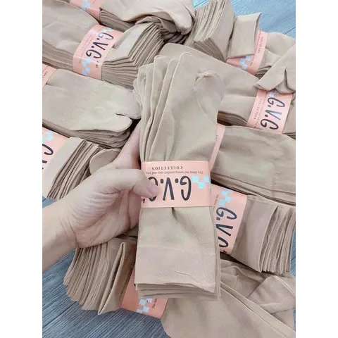 Combo 10 Đôi Tất Xỏ Ngón Nữ (Vớ Tách Ngón) - Chất Thun Cotton Co Giãn, Thấm Hút Mồ Hôi, Chuyên Dụng Đi Dép Kẹp 813837