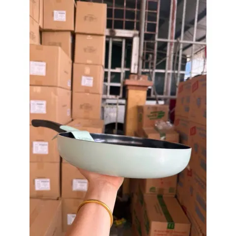 [Xả Kho Giá Sốc] Chảo Chống Dính Elmich 28cm Đáy Từ Màu Xanh Pastel - Hàng Mới 100% Chính Hãng