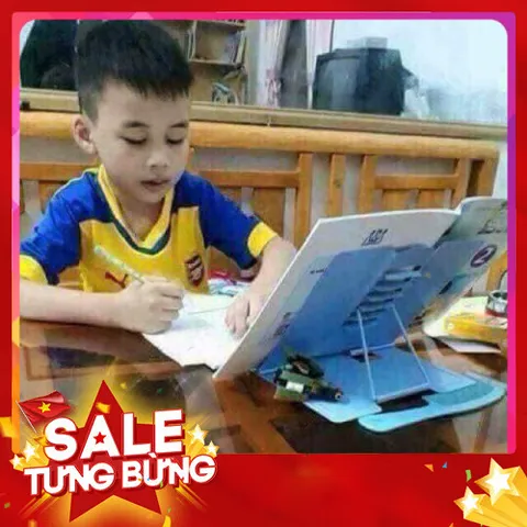 Kẹp sách chống cận thông minh thiết kế đặc biệt nhằm giúp trẻ giữ khoảng cách an toàn khi đọc sách 813848