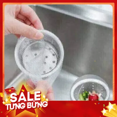 Túi lọc rác cho bồn rửa bát tiện ích phù hợp với hầu hết các loại cống thoát nước thông thường 813879