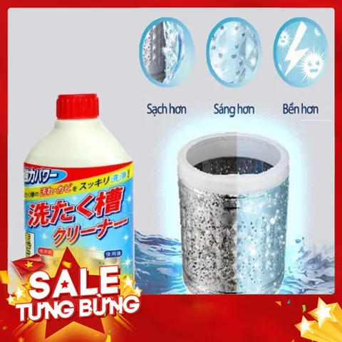 CHAI TẨY LỒNG GIẶT 400ML SIÊU SẠCH 813892
