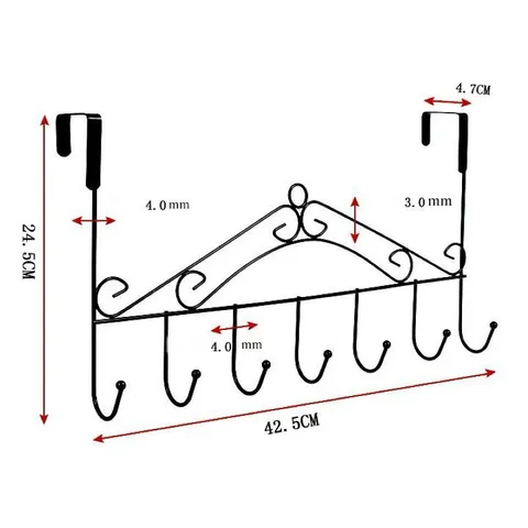 Móc Treo Sau Cửa - Tiện Lợi, Gọn Gàng Cho Không Gian Sống 813905