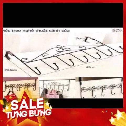 Móc Treo Sau Cửa - Tiện Lợi, Gọn Gàng Cho Không Gian Sống 813905