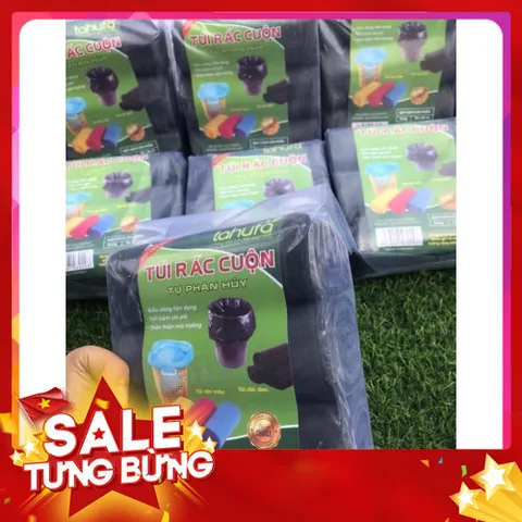 Túi Đựng Rác Tự Phân Hủy (Set 3 Cuộn) - Giải Pháp Bảo Vệ Môi Trường 813910