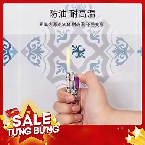 Cuộn Giấy Dán Bếp Hoạ Tiết Kẻ Tráng Nhôm Size 2m x 60cm - Tiện Lợi Và Đẹp Mắt 813915