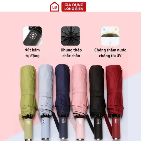 Dù Nhật tự động 2 chiều - ô cầm tay tự bung và gấp gọn 813920