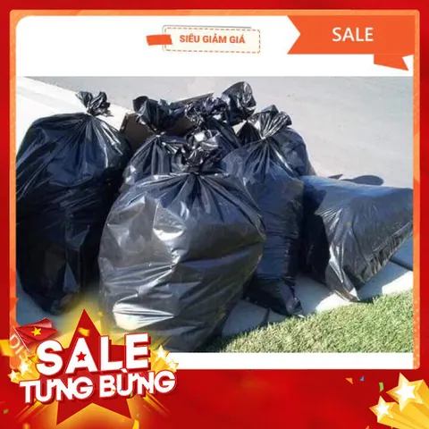Combo 3 cuộn túi đựng rác đen tự phân hủy 813924