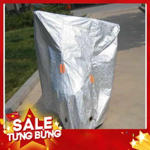 Bạt Phủ Xe Máy Phản Quang Cách Nhiệt Chống Nóng - Áo Trùm Xe Máy Chống Thấm Nước Dày Dặn Cho Xe Ga 813942