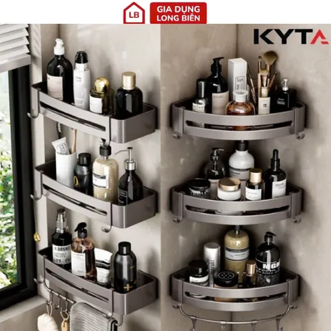 Kệ Nhà Tắm Hợp Kim Nhôm Kèm Keo Dán Siêu Chắc - Không Han Rỉ, Tiện Lợi 813952