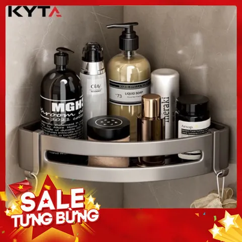 Kệ Nhà Tắm Hợp Kim Nhôm Kèm Keo Dán Siêu Chắc - Không Han Rỉ, Tiện Lợi 813952