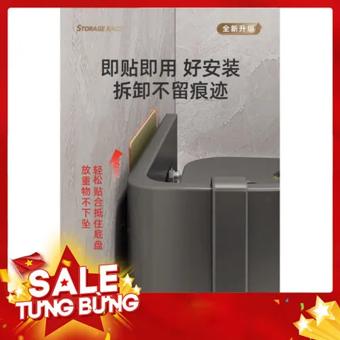 Kệ Nhà Tắm Hợp Kim Nhôm Kèm Keo Dán Siêu Chắc - Không Han Rỉ, Tiện Lợi 813952