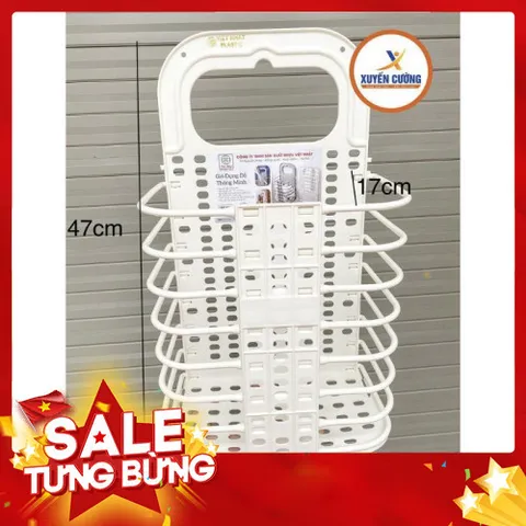Rổ Đựng Đồ Treo Cạnh Máy Giặt - Kèm Móc Dính Cực Chắc, Tiện Lợi 813958